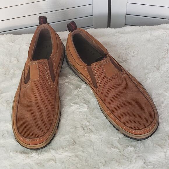 Clark\'s Men\'s Leather Slip-On Loafers Size 8M main image 4